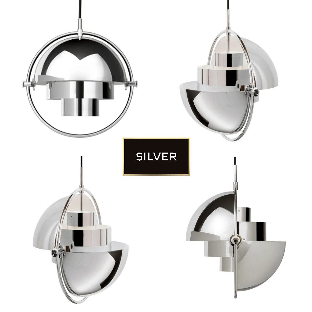 Modern Danish Pendant Light - 4 Colours