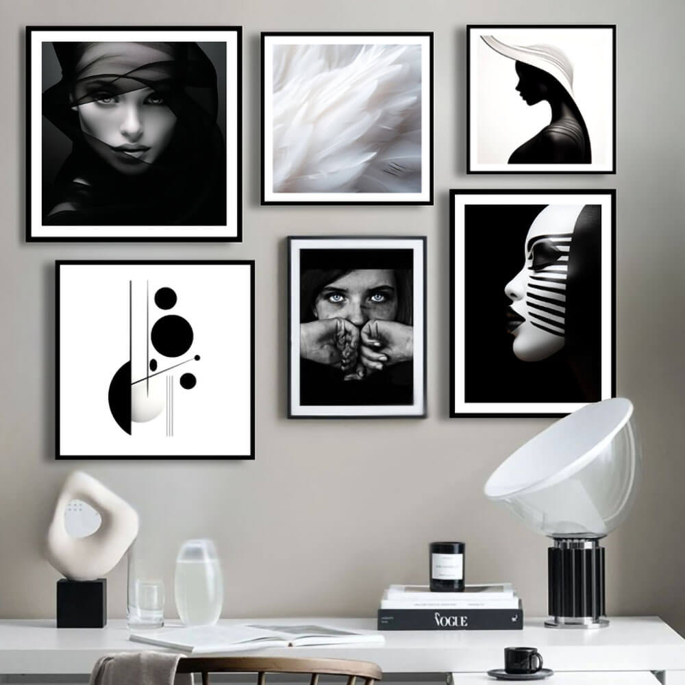 Silhouette Wall Art Print