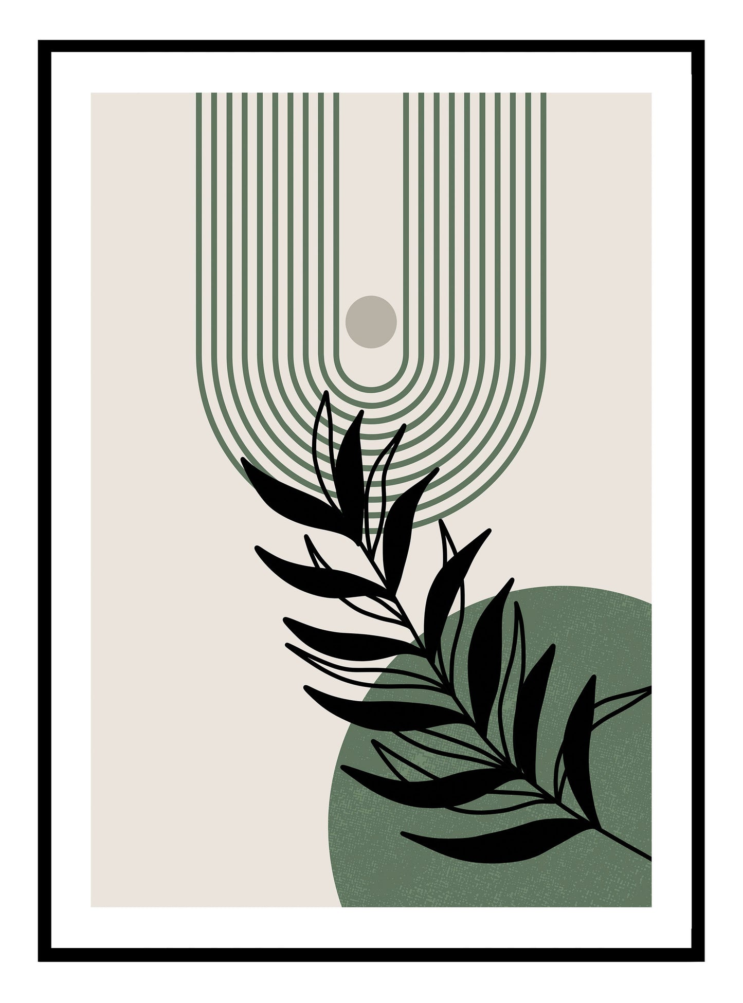Nordic Fern (A)  Print - Free Printable Art