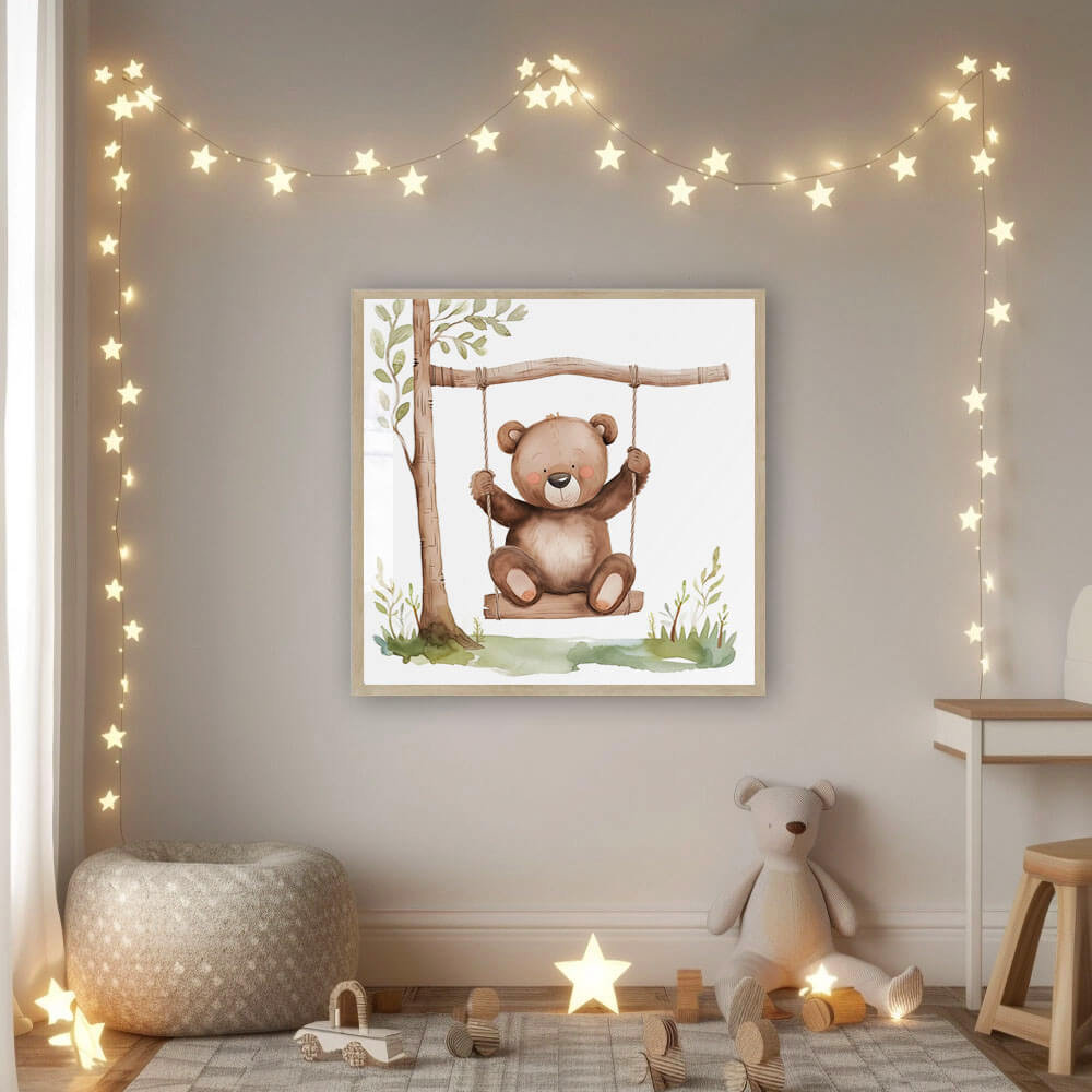 Baby Bear (B) Art Print