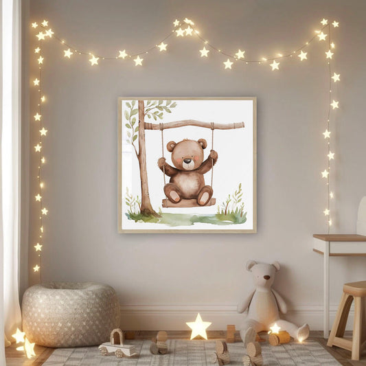 Baby Bear (B) Art Print