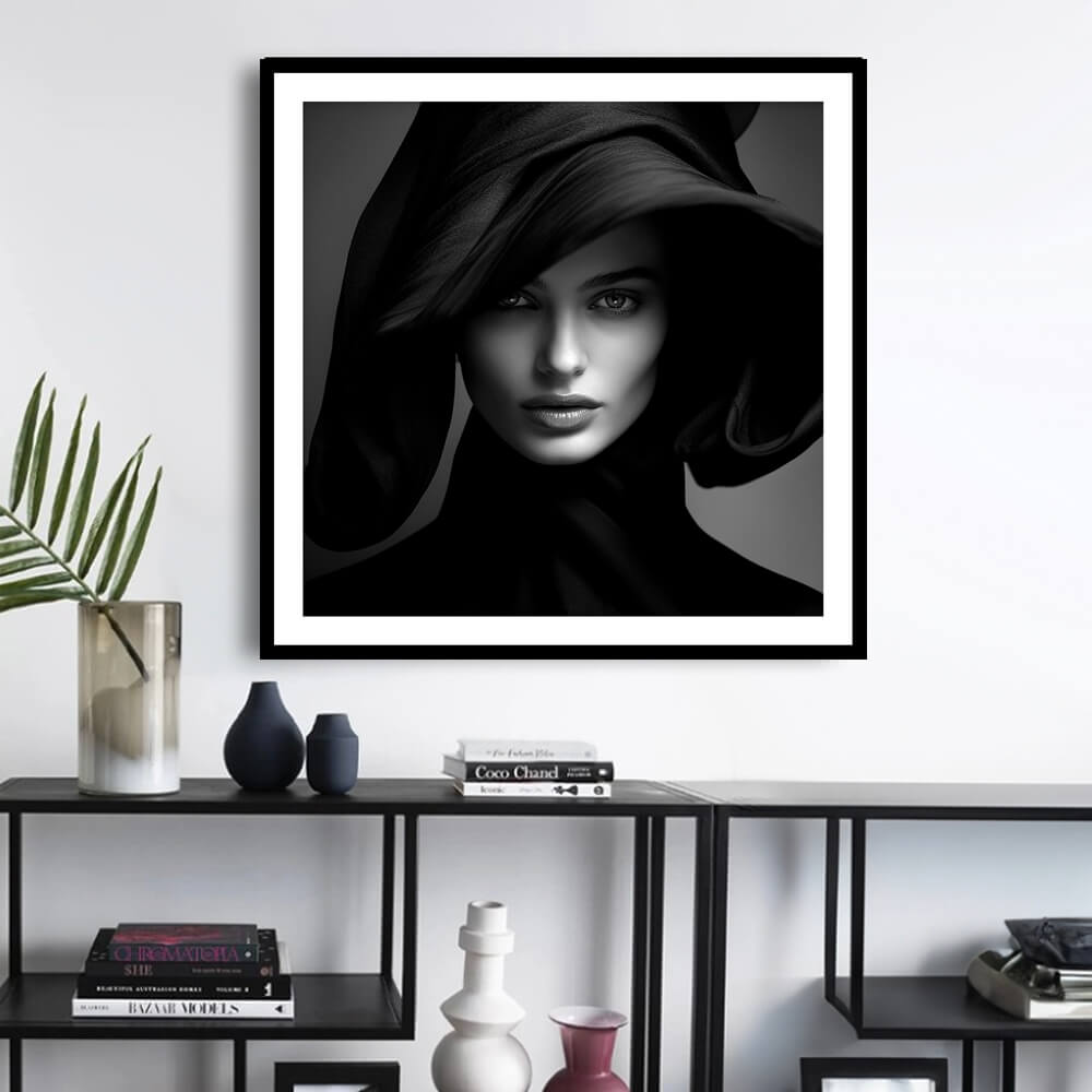 Couture Girl Wall Art Print