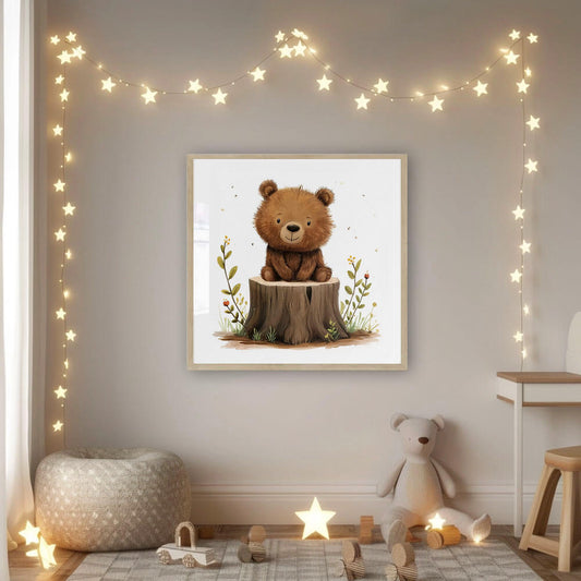Baby Bear (A) Art Print
