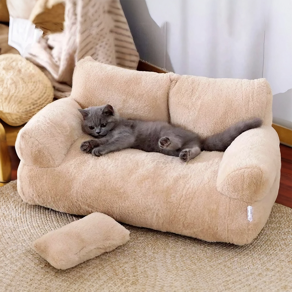 Plush Cosy Cat Couch - 3 Sizes