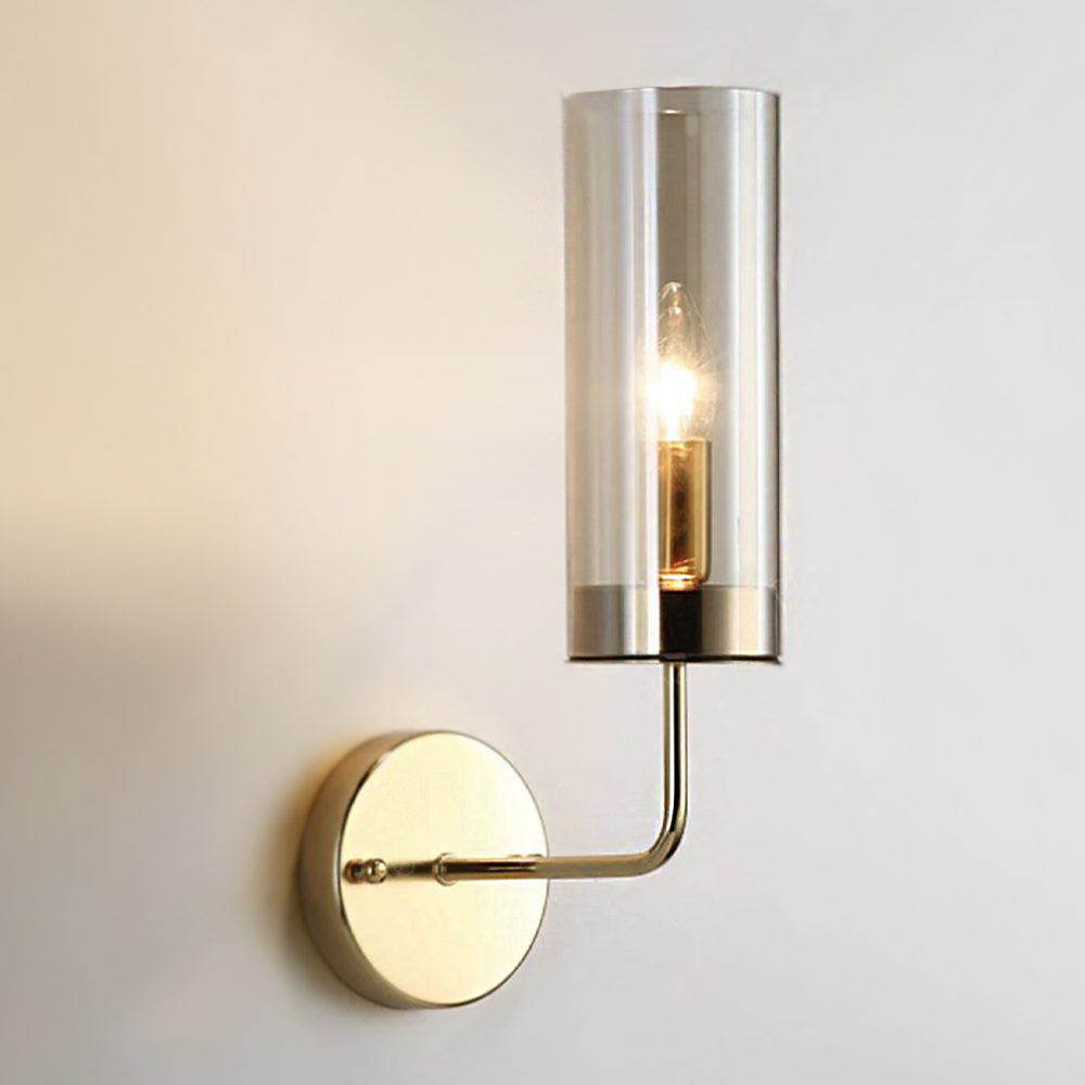 Elite Glass Mauer Lamp - Single