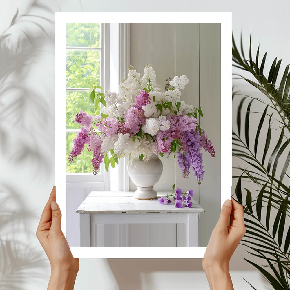 Frische Blumen Kunstdruck