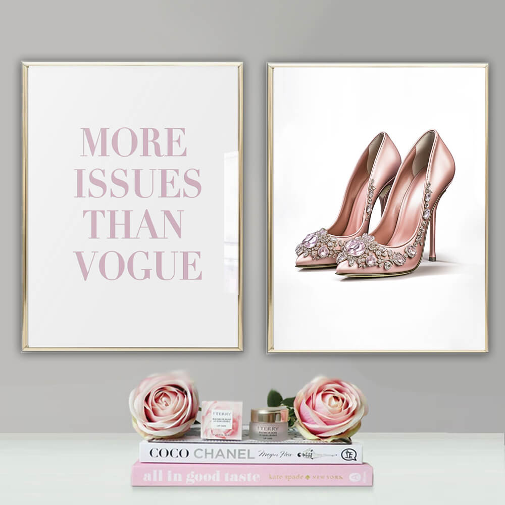 Vogue Issues Art Print