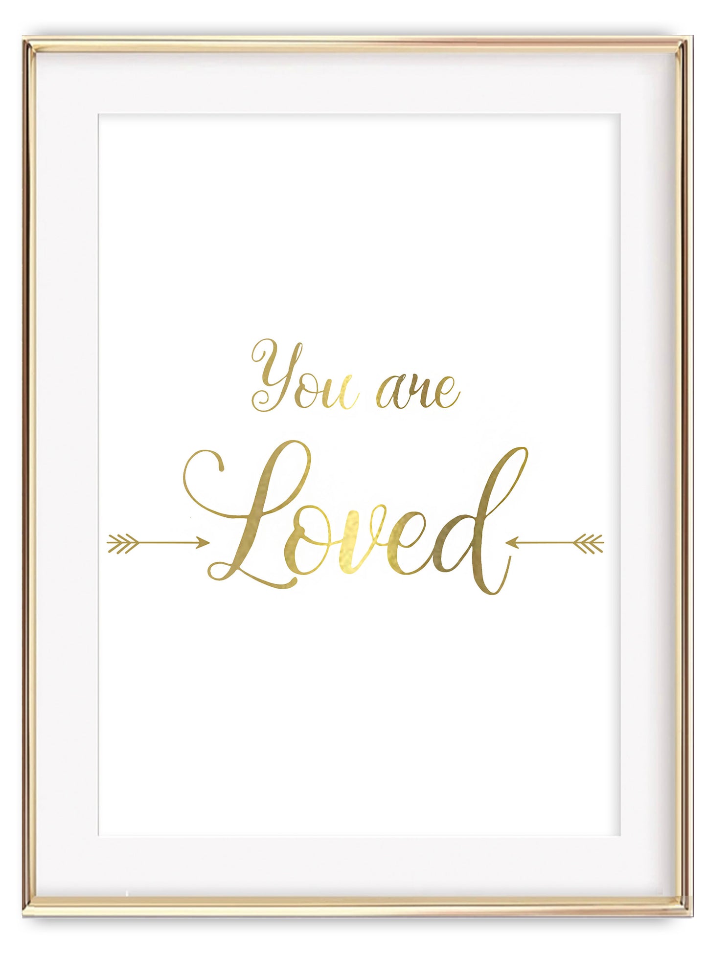 You are Loved Art Print - Jasmine and Jade Interiors
