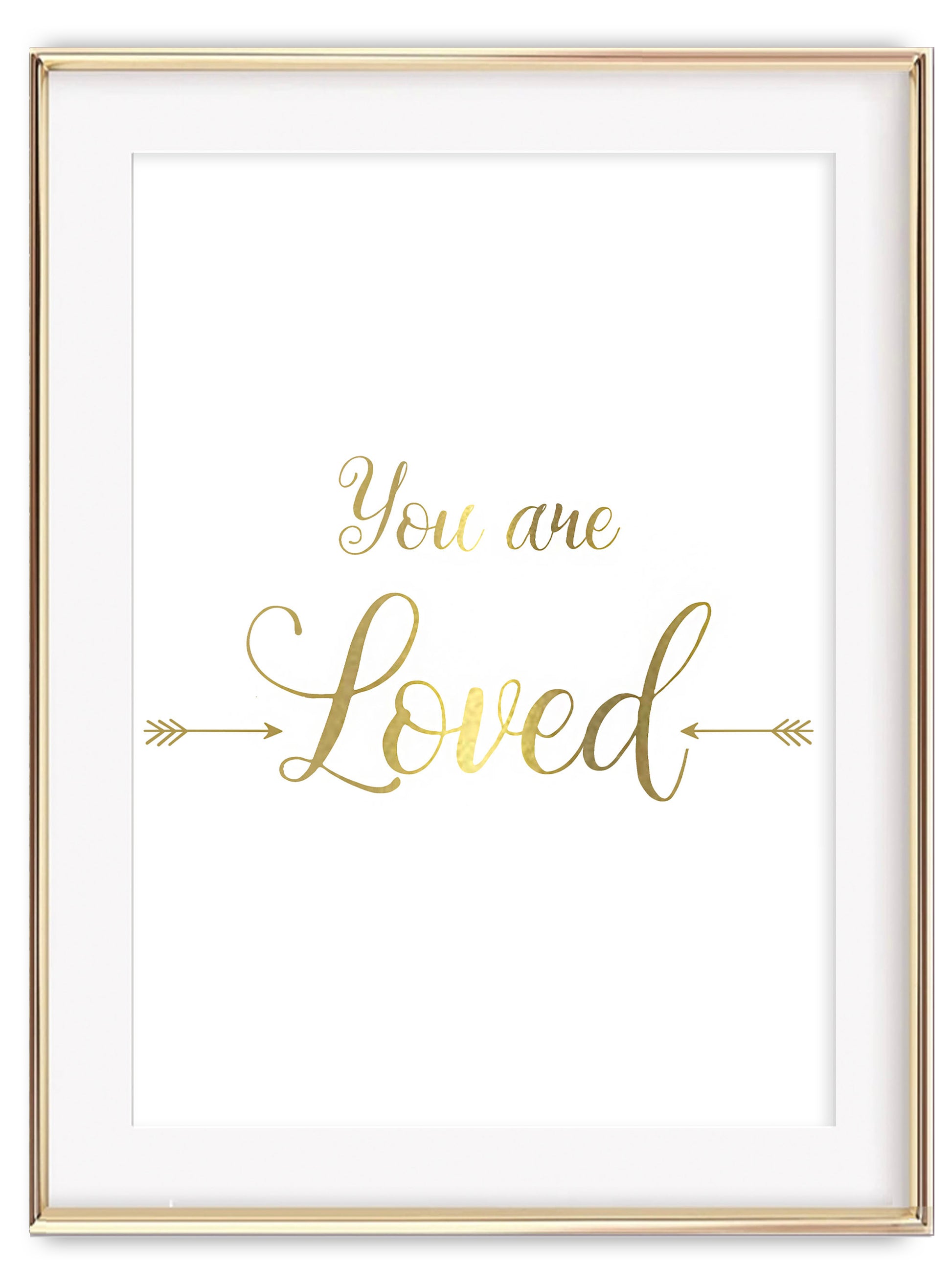 You are Loved Art Print - Jasmine and Jade Interiors