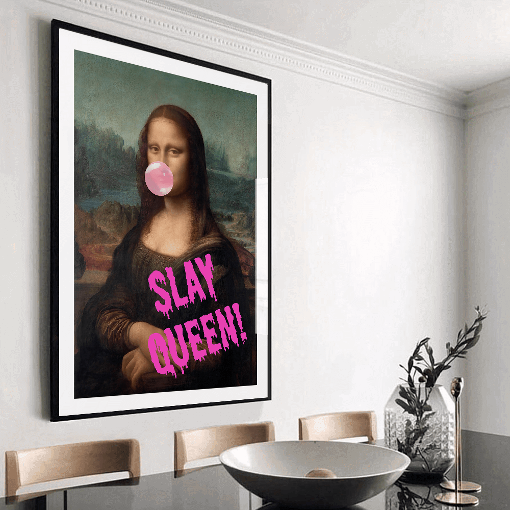 Mona Lisa, Slay Queen konsttryck - 2 stilar