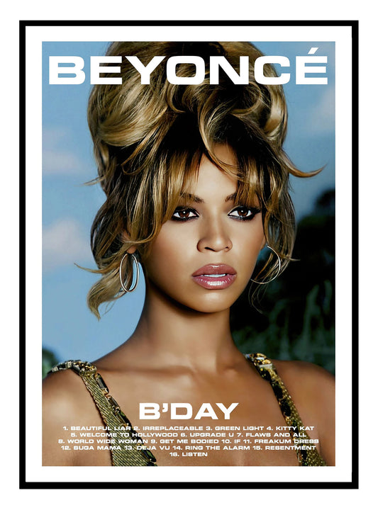 Beyonce Wall Art Print -  Free Printable Art