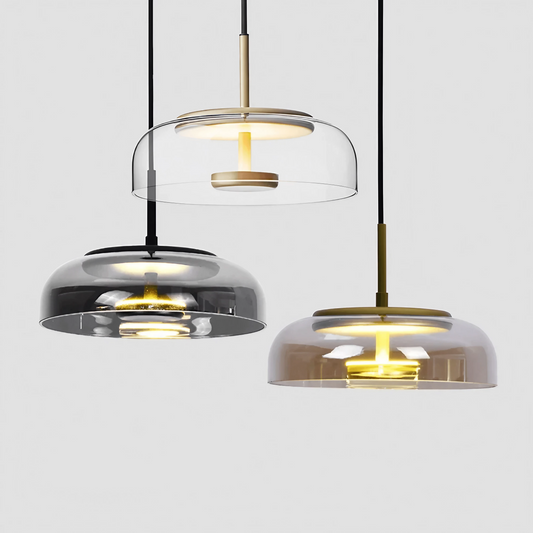 Scandi Glass Pendant Lights - 3 Colours