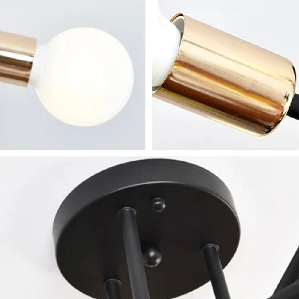 Luz de Teto Sputnik - 6 Cores