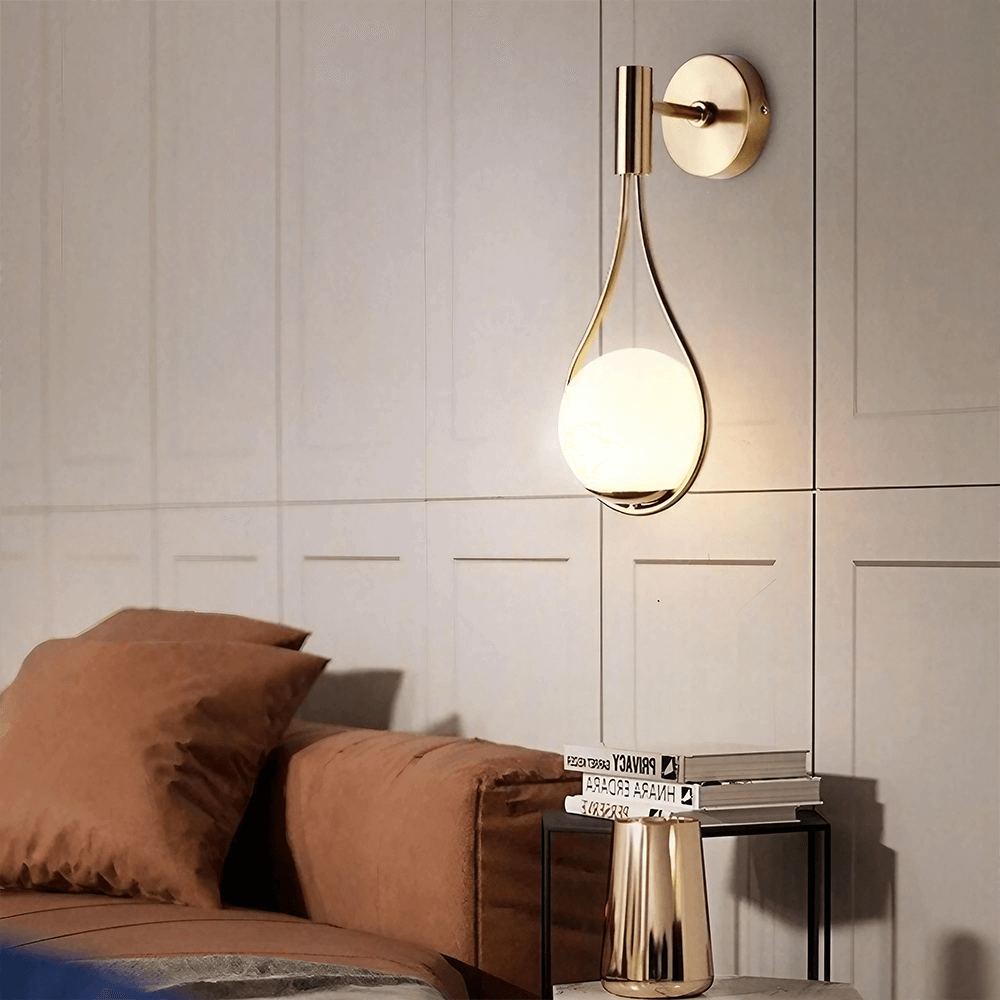 Nordic Loop Vägglampa - Svart