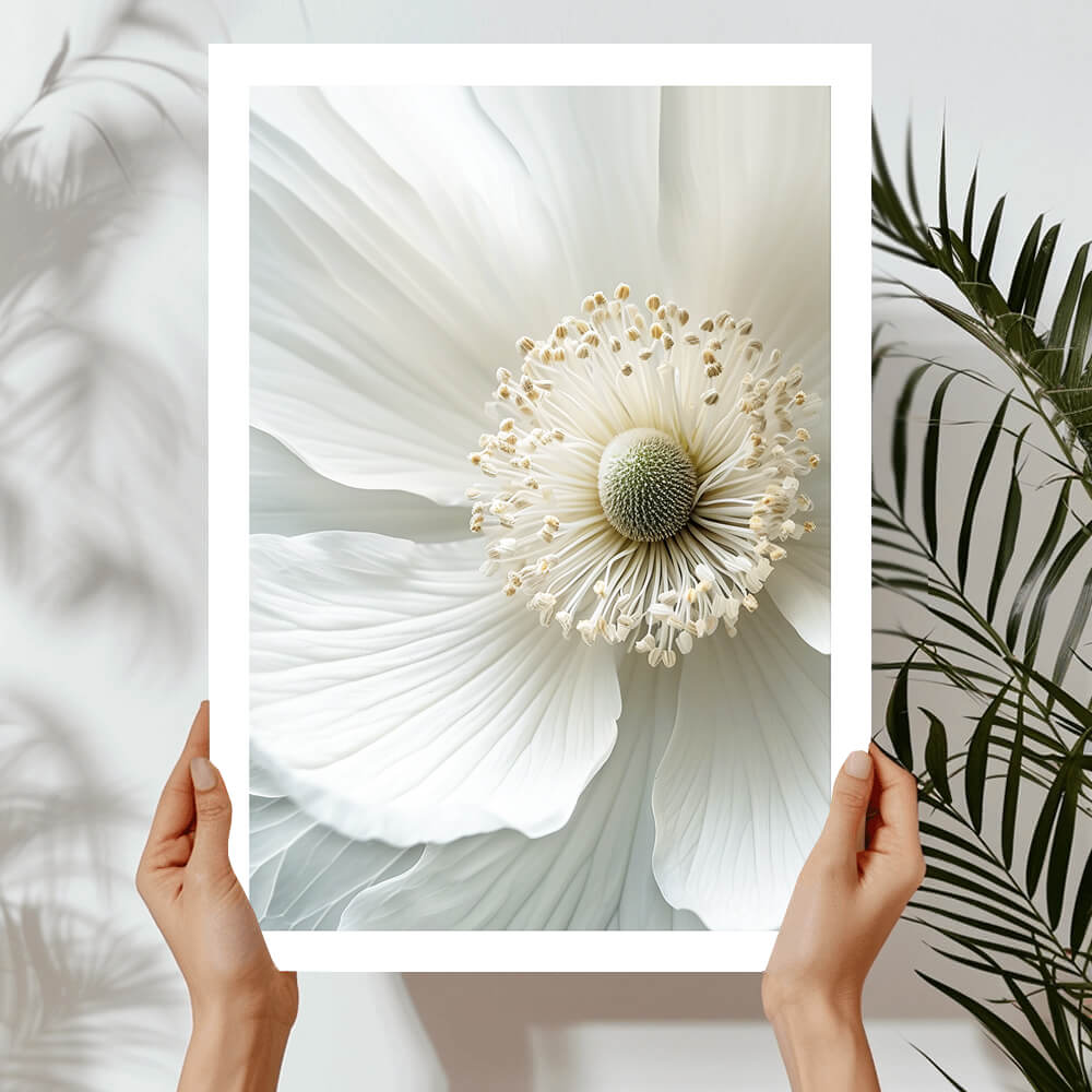 Macro Flower Art Print
