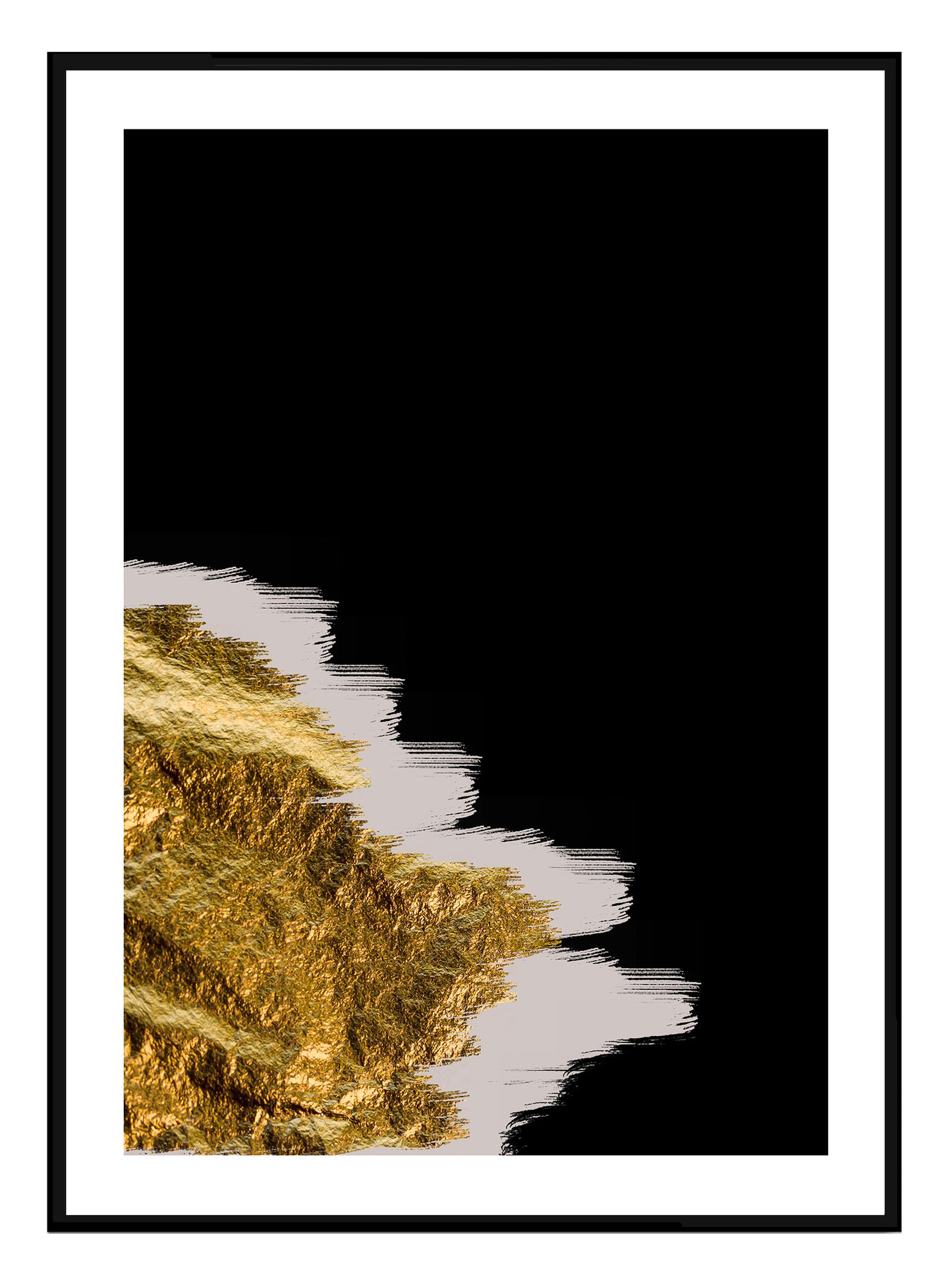 Gold Leaf Art Print - Jasmine and Jade Interiors