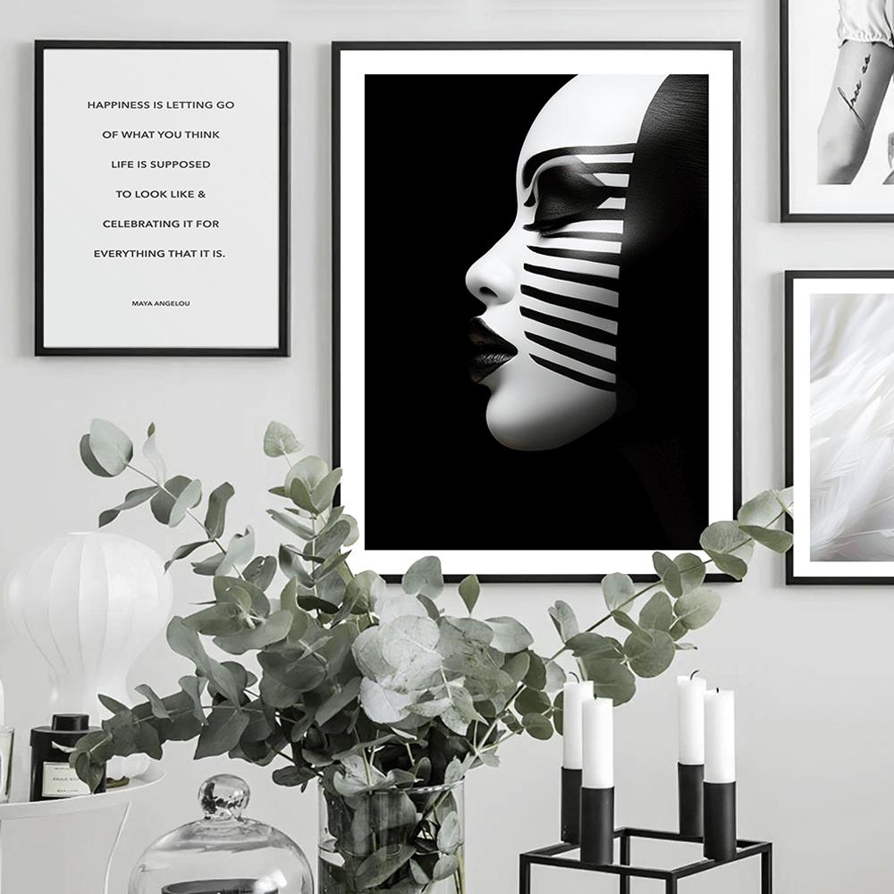 War Paint Wall Art Print