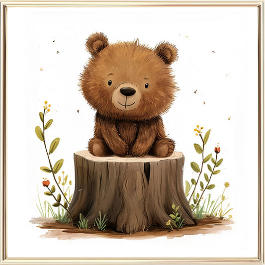 Baby Bear (A) Art Print