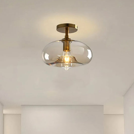 Eclipse Glass Ceiling Light