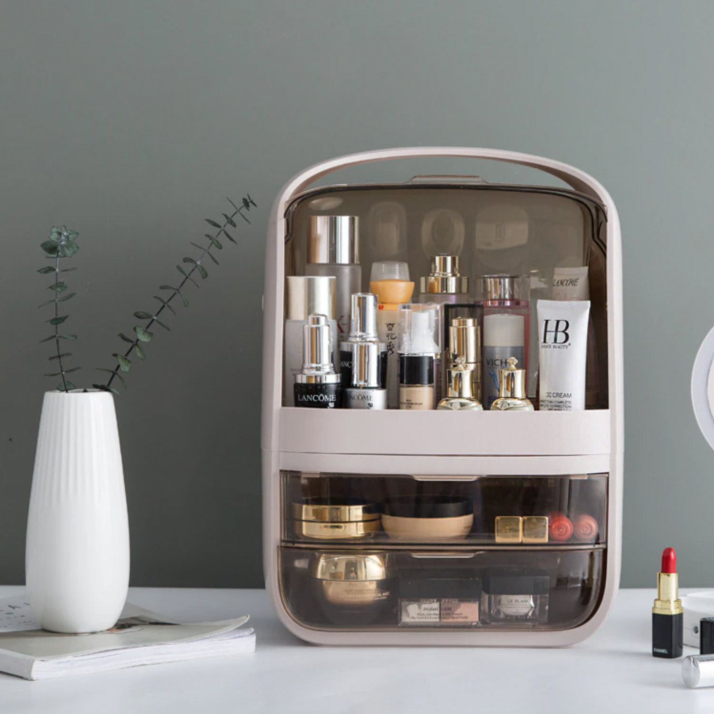 Elite Portable Makeup Organiser - 3 Colours - Jasmine and Jade Interiors