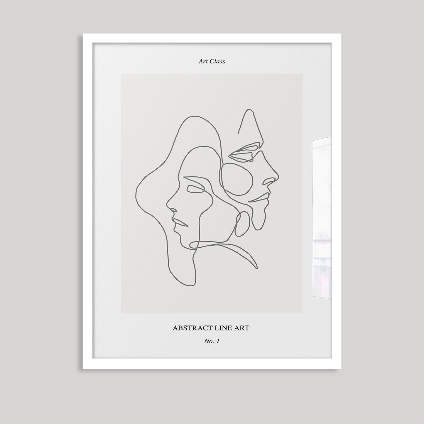 Entwined - Line Art Print No.1 - Jasmine and Jade Interiors
