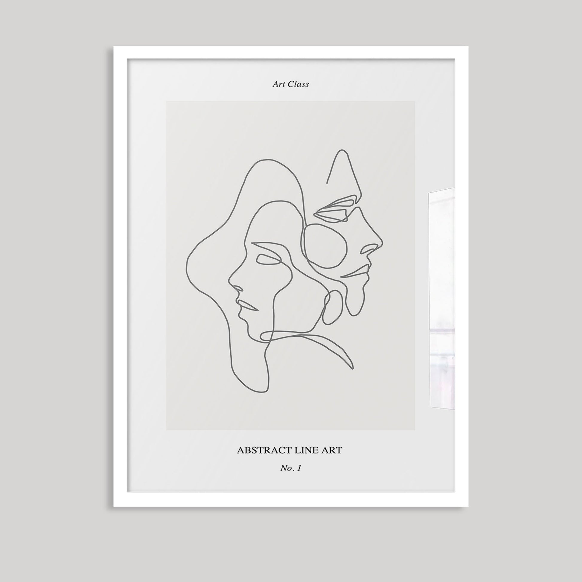 Entwined - Line Art Print No.1 - Jasmine and Jade Interiors