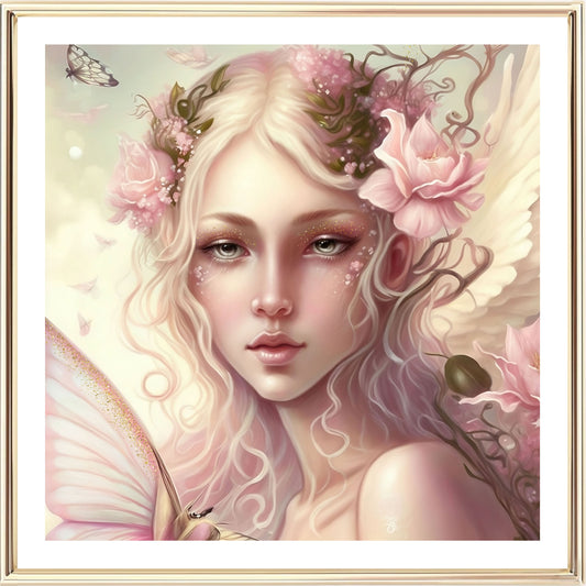 Glittrande Fairy Art Print
