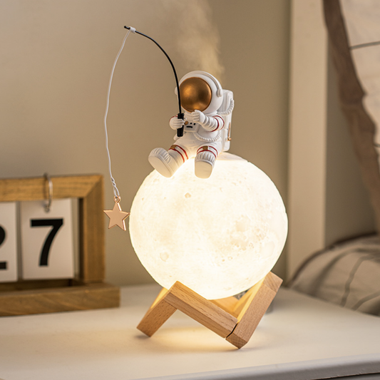 Spaceman Aromatherapy Diffuser Lamp - Jasmine and Jade Interiors