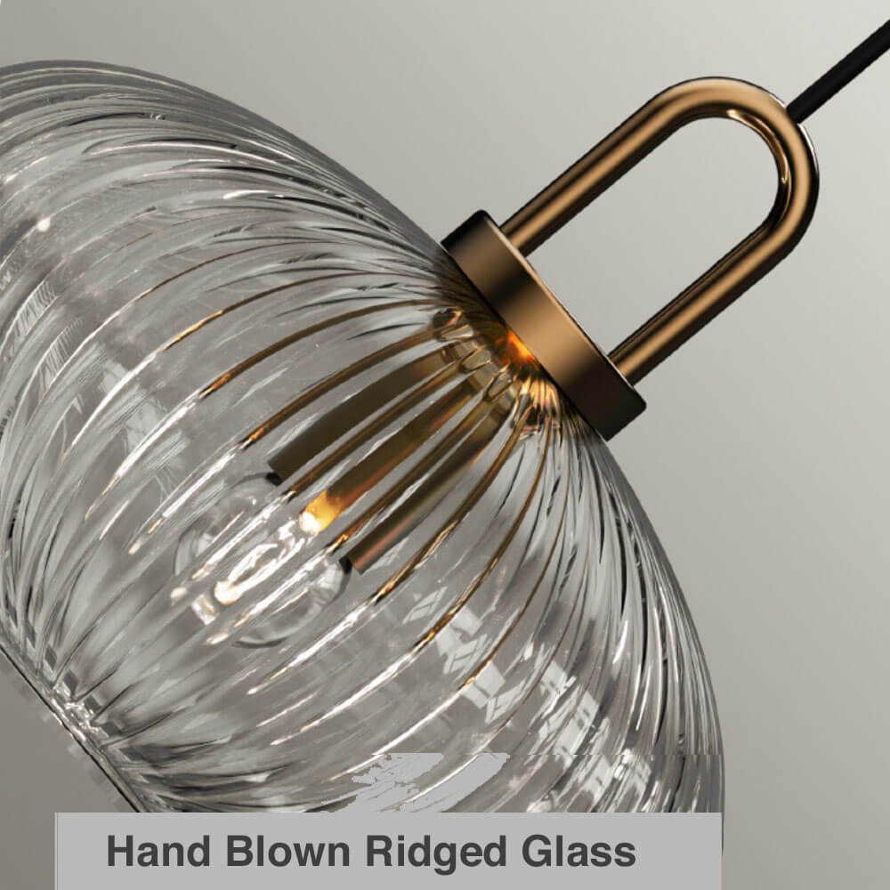 Lumiere Clear Glass Pendant Lights