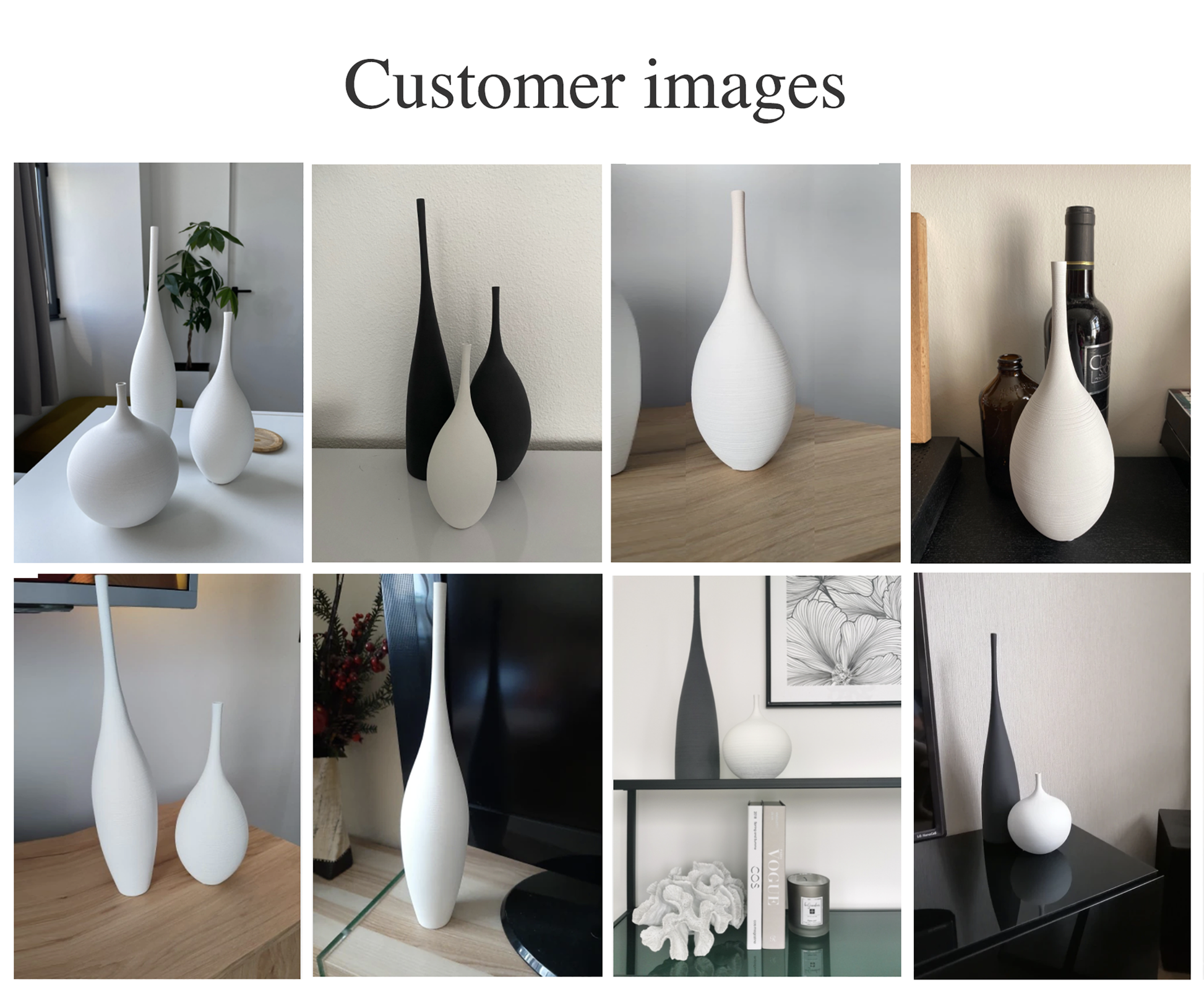 Nordic Slim Jim Vases - Jasmine and Jade Interiors