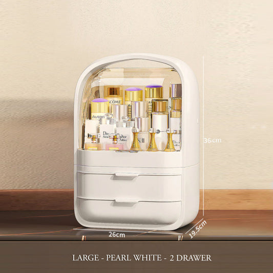Lola  Portable Makeup/ Perfume Beauty Organiser - 2 Colours - Jasmine and Jade Interiors
