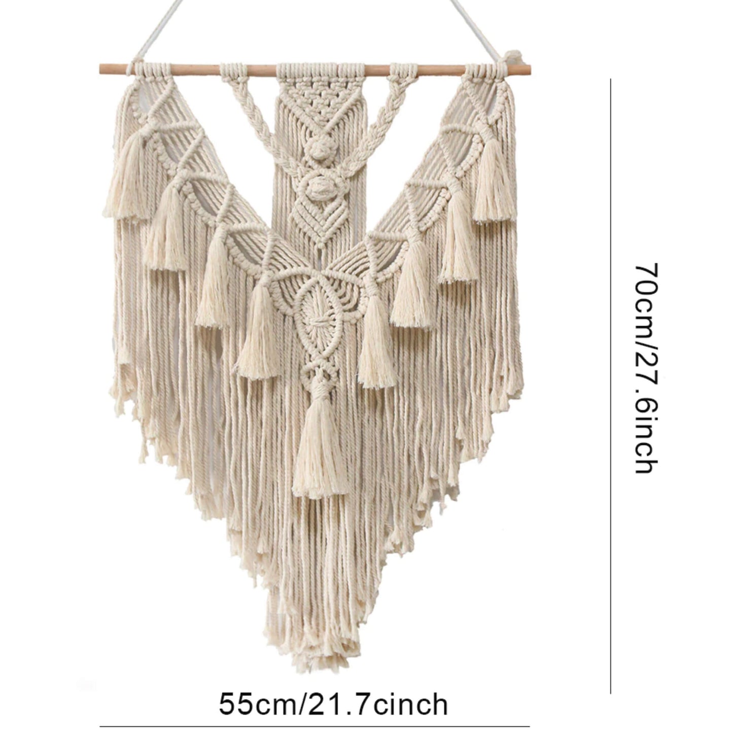 Macrame Tapestry Wall Hanging Decor