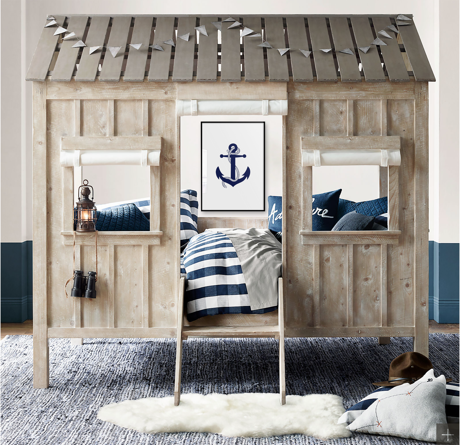 Ship Anchor Art Print - Jasmine and Jade Interiors