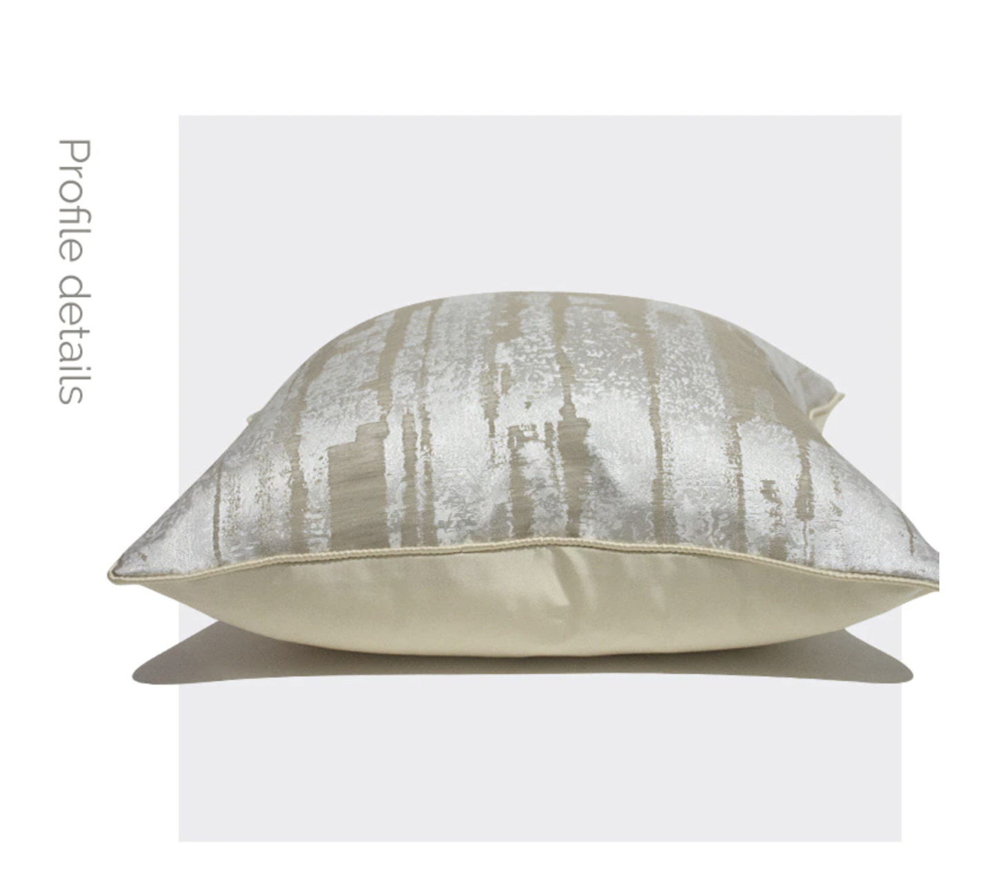 Champagne Beige Cushion - 45 x 45cm or 50 x 50cm - Jasmine and Jade Interiors