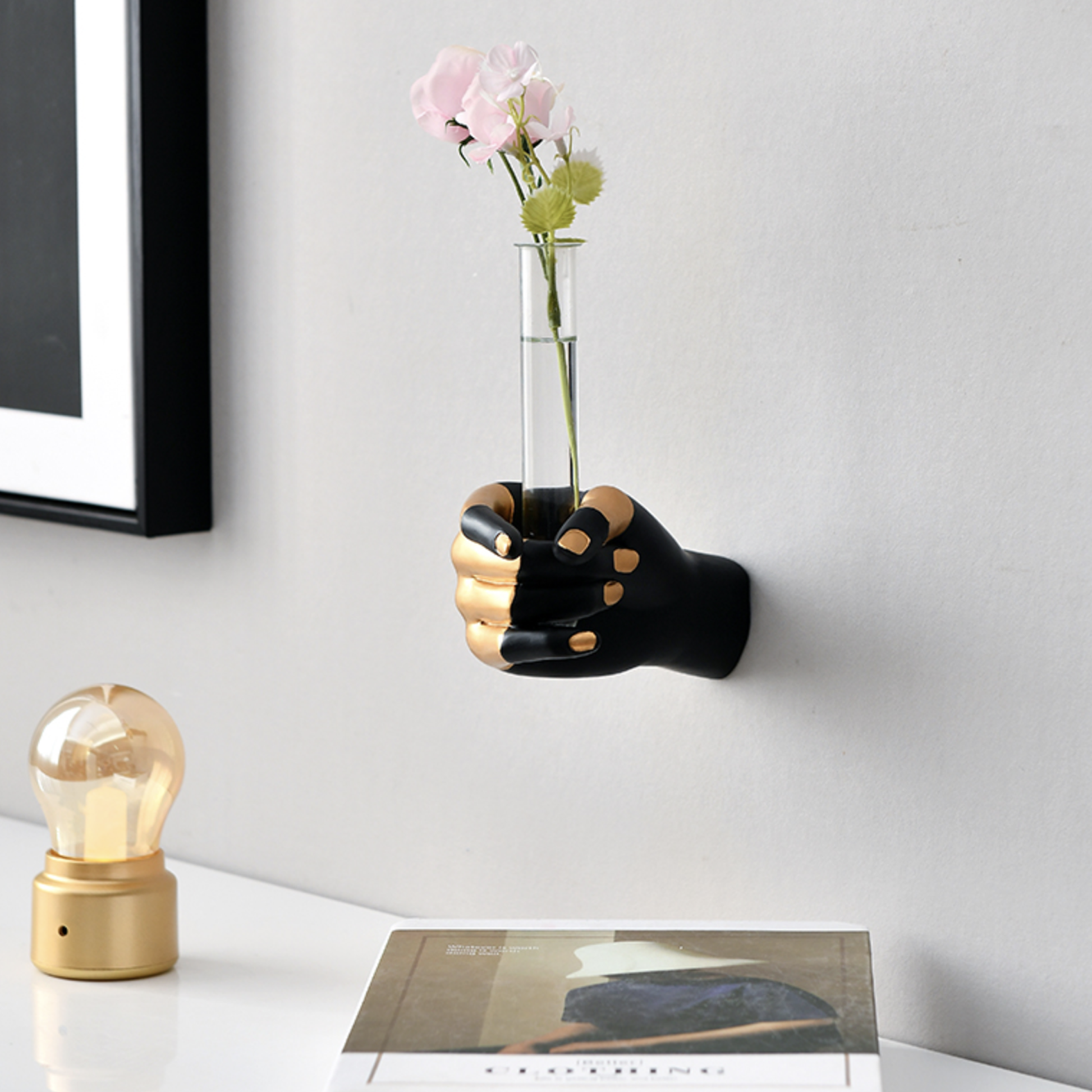 Quirky Hand Wall Vases - Jasmine and Jade Interiors