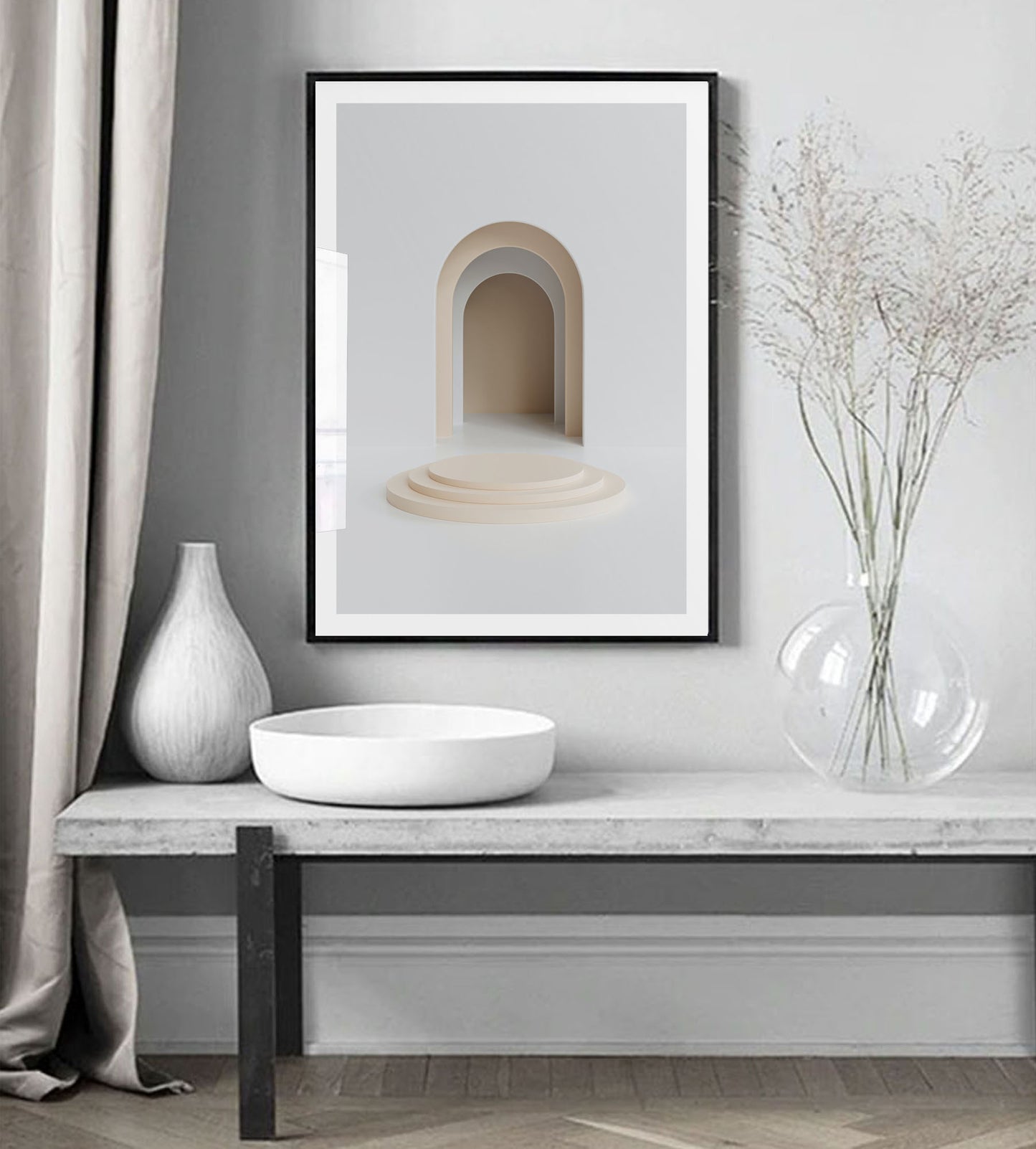 Arches Boho Impression artistique