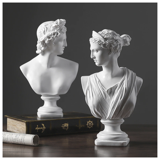 Greek Venus & David Statues - Jasmine and Jade Interiors