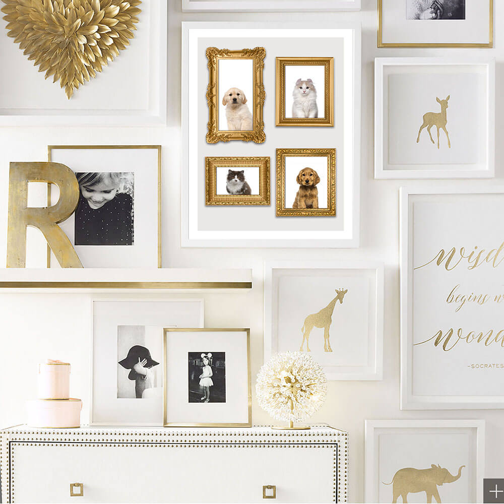Kittens & Puppies Art Print