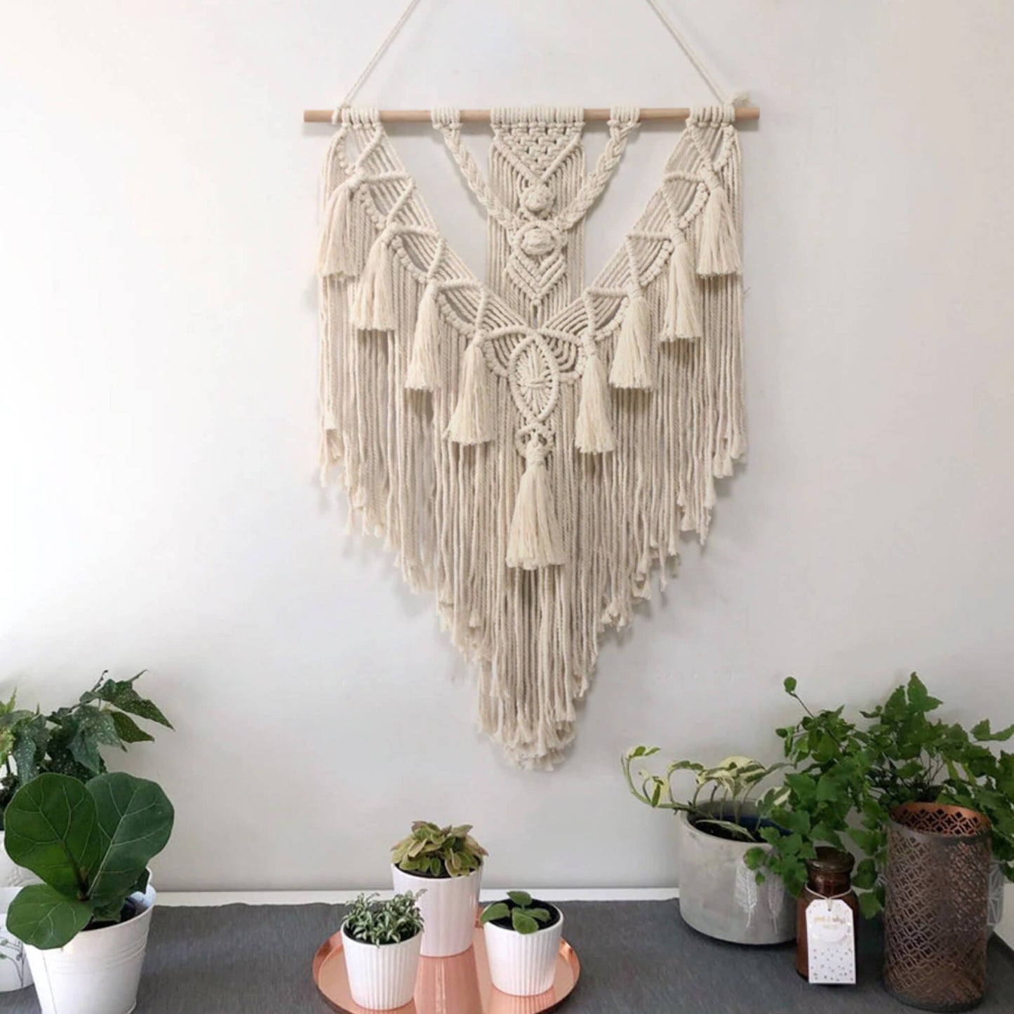 Macrame Tapestry Wall Hanging Decor