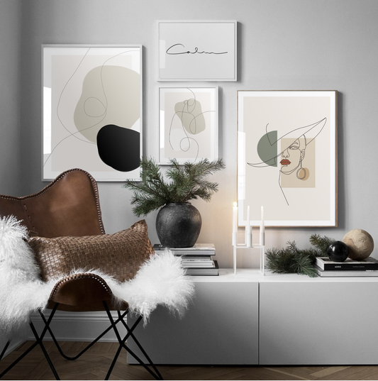 Impressão de arte Boho Chic