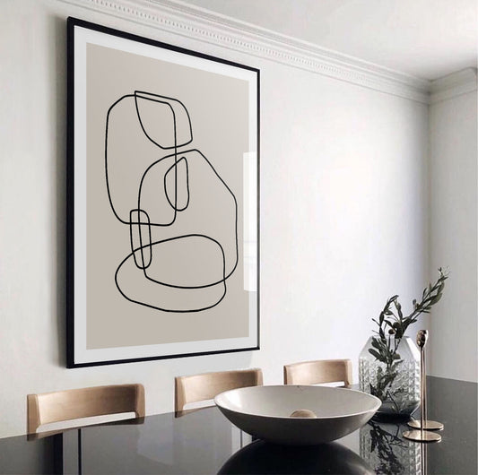 Boho Forms No.4 Art Print