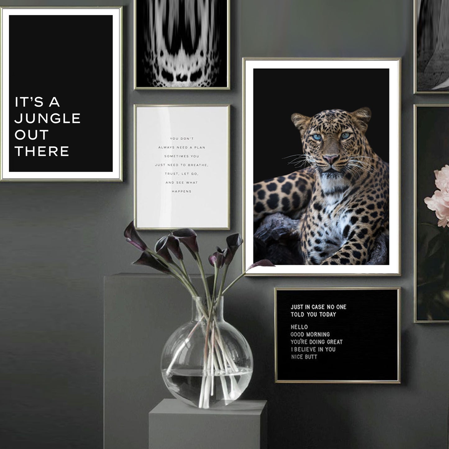 Wild Leopard Art Print - Jasmine and Jade Interiors