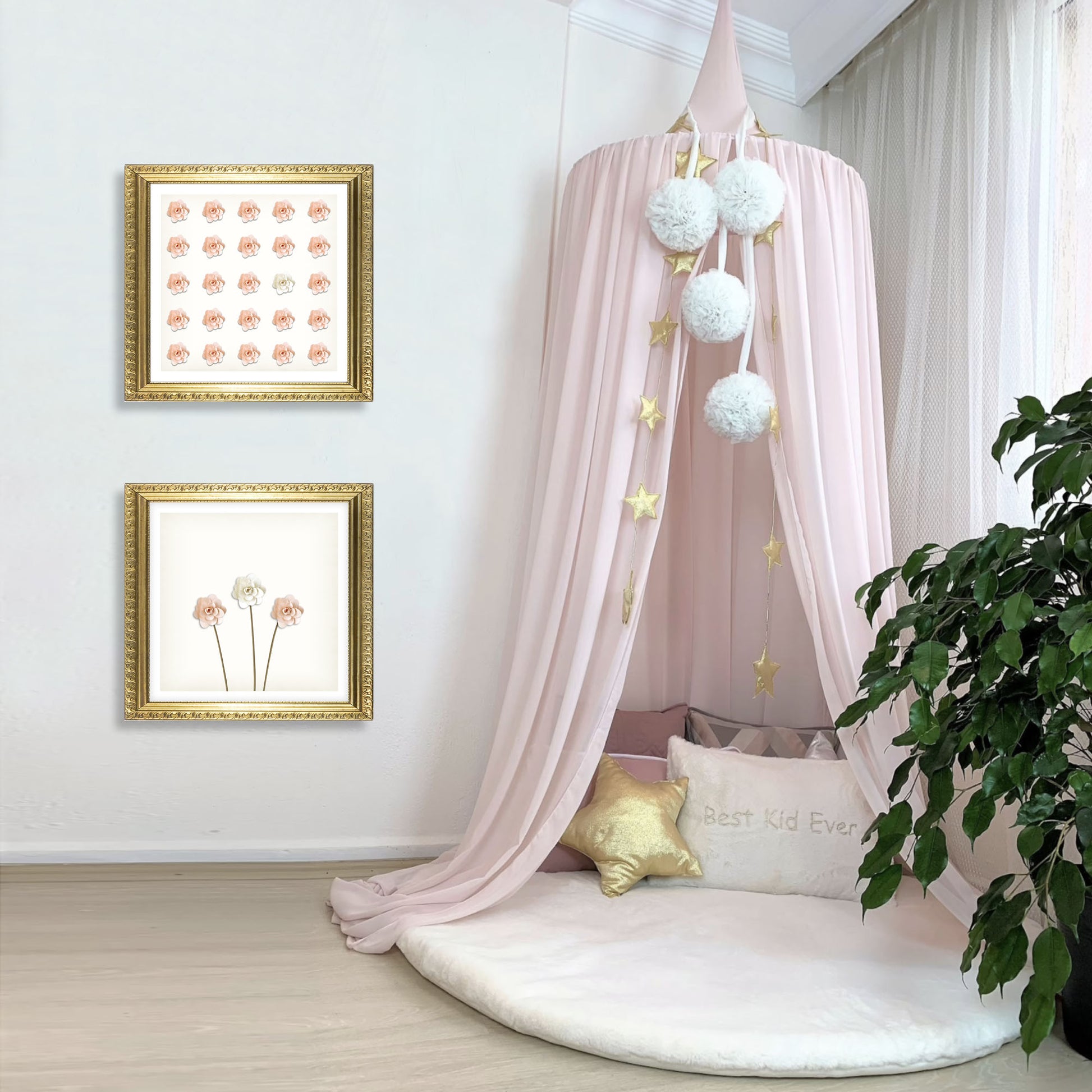 Lovely 3D Rose Art Print - Jasmine and Jade Interiors