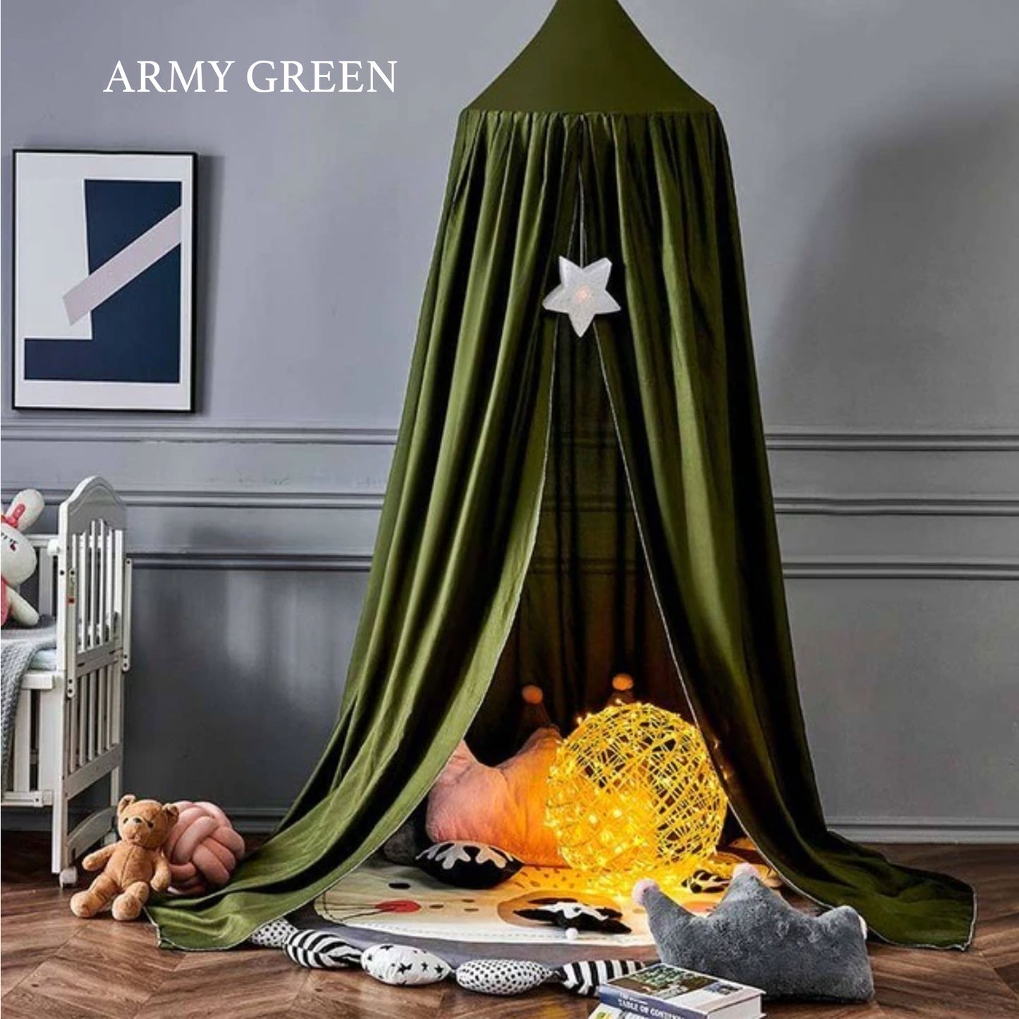 Rust Bed Canopy - 6 Different Colours - Jasmine and Jade Interiors