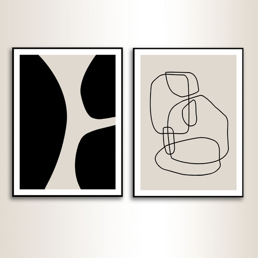 Boho Forms No.2 Art Print