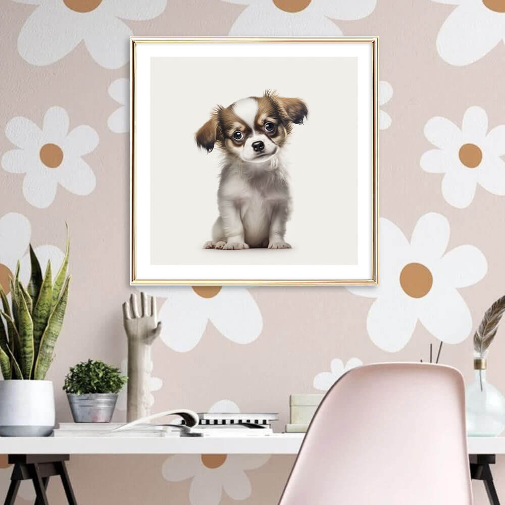 Cute Puppy (A) Art Print