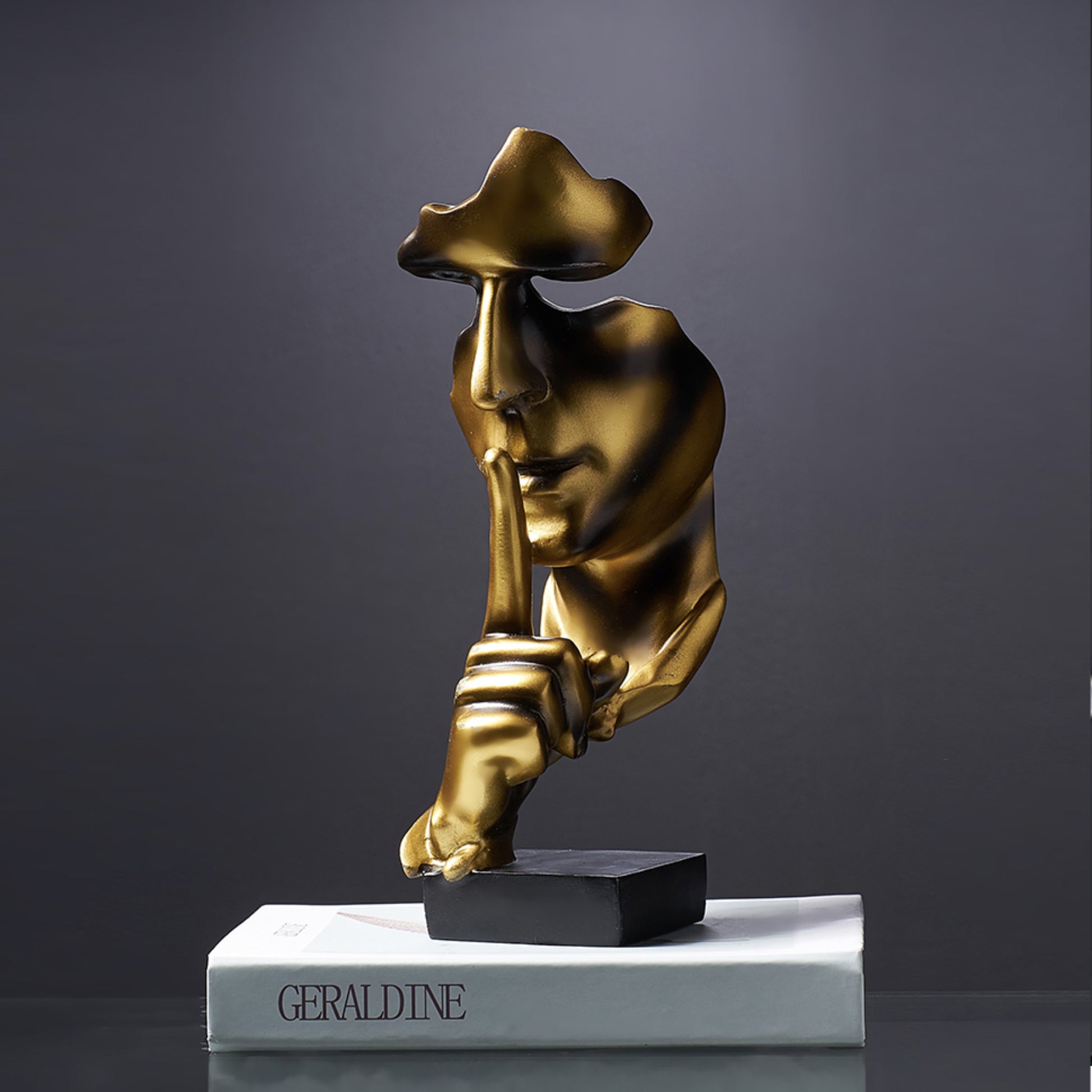 Modern Silence Statues - Jasmine and Jade Interiors