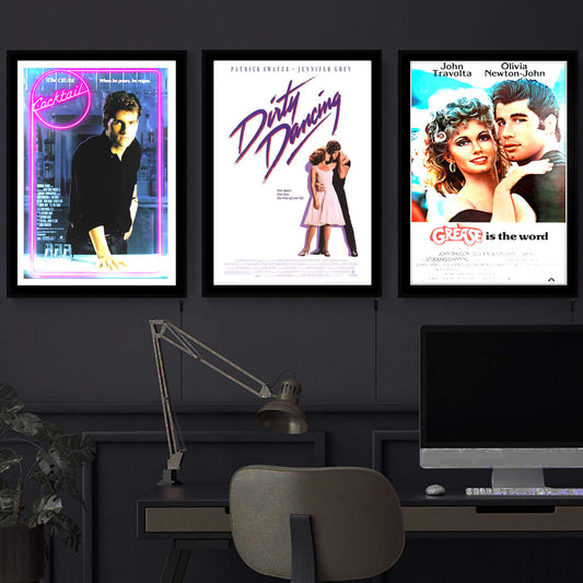 Cocktail - Tom Cruise LED Movie Framed Art