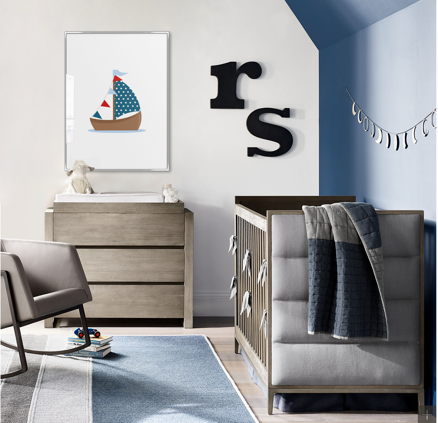 Sail Boat Art Print - Jasmine and Jade Interiors