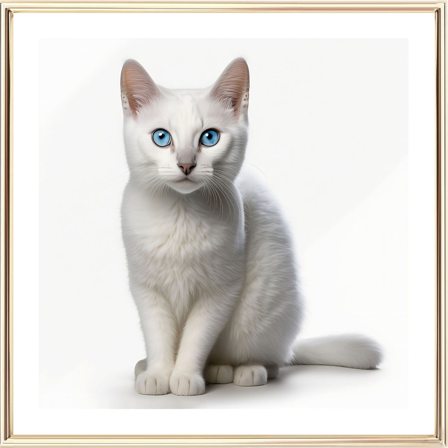 Cute Kitten (B) Art Print